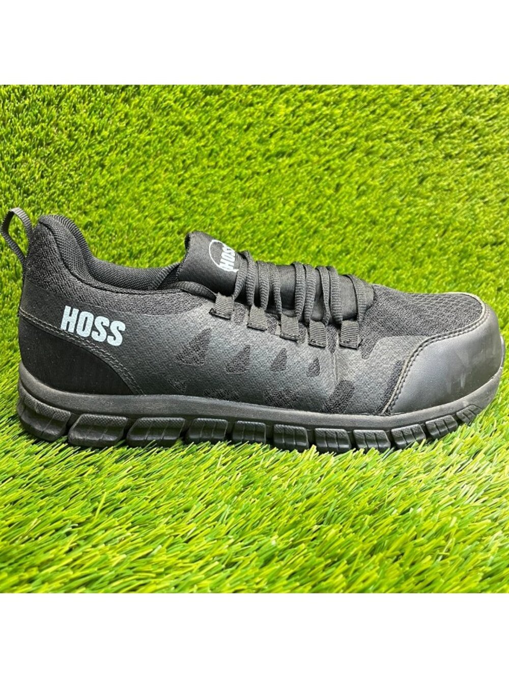 Hoss Sparks SD Mens Size 10‎ Black Outdoor Composite Toe Safety Work Shoes